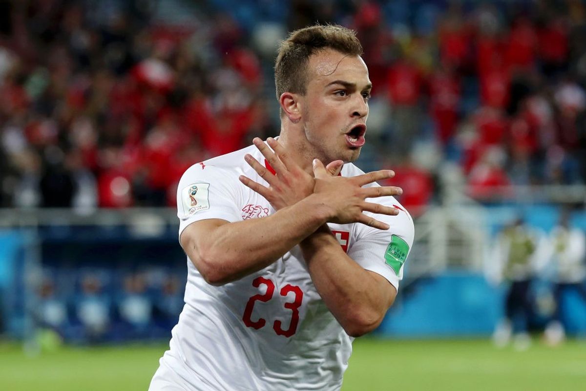 Switzerland vs Serbia at FIFA World Cup 2018
