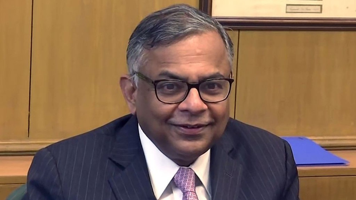 Tata Son's Chairman N Chandrasekaran