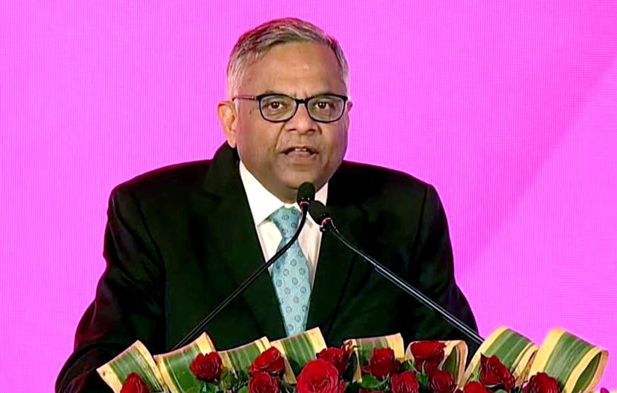 Tata & Sons chairman N Chandrasekaran