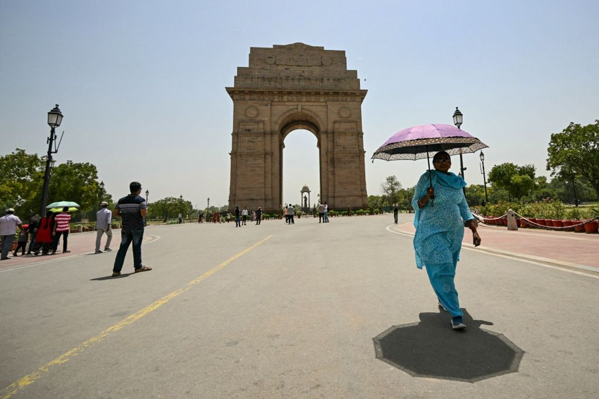 Temperature in Indian capital Delhi crosses 52 degrees