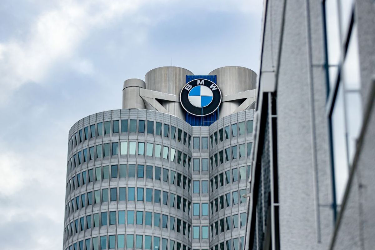 The BMW logo