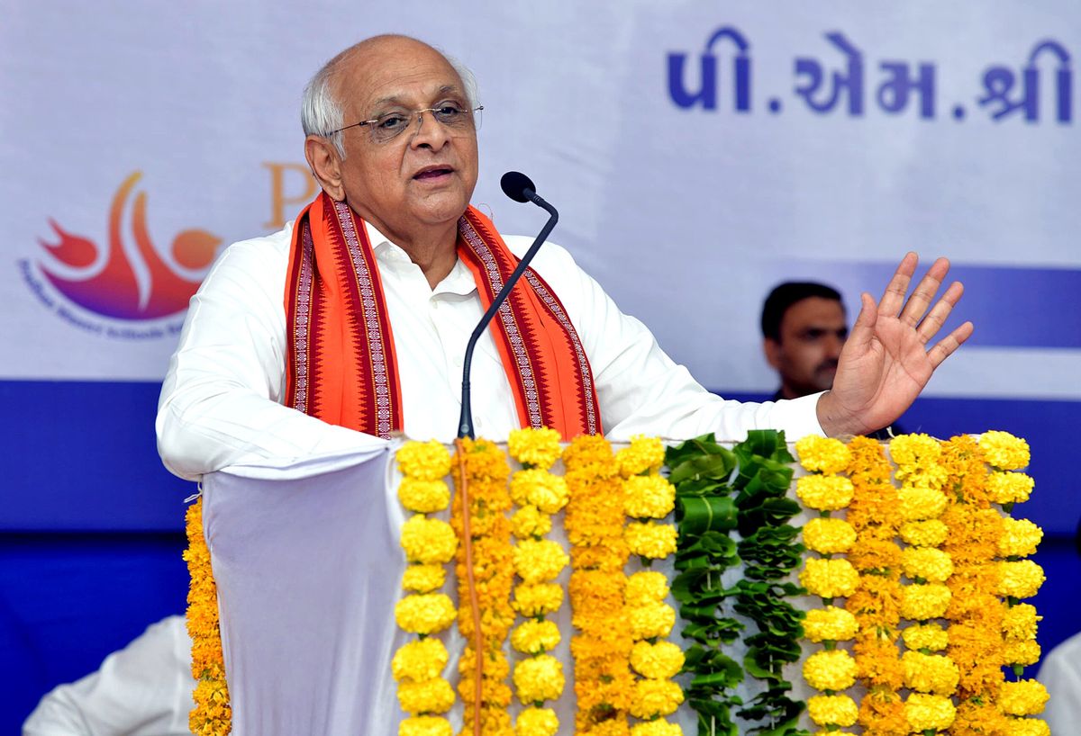 The chief minister of India's Gujarat state, Bhupendra Patel