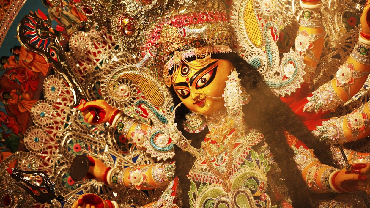 How New York’s Times Square became a little piece of Bengal during Durga Puja 2026
