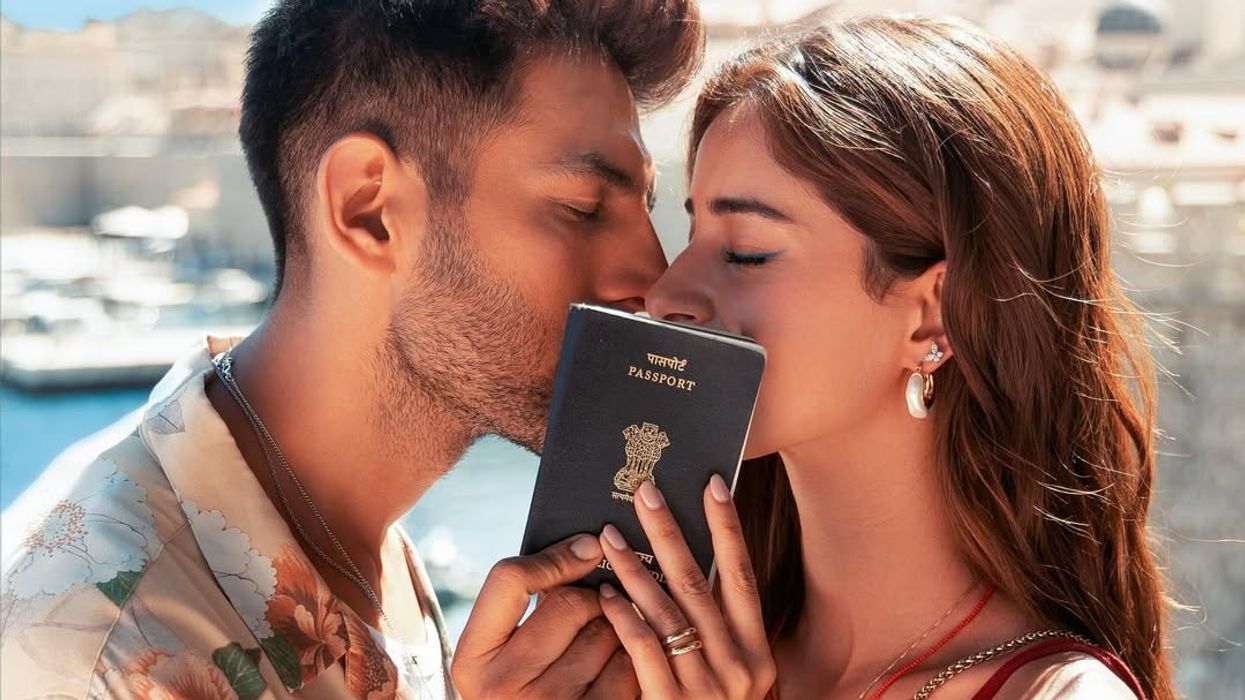 Kartik Aaryan, Ananya Panday groove on bar counter to ‘Jumma Chumma’ as 'Tu Meri Main Tera' wraps