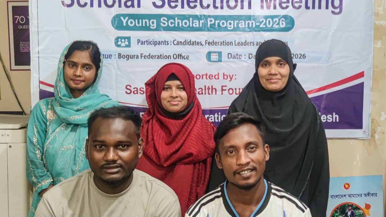 Young people affected by leprosy help shape new solutions