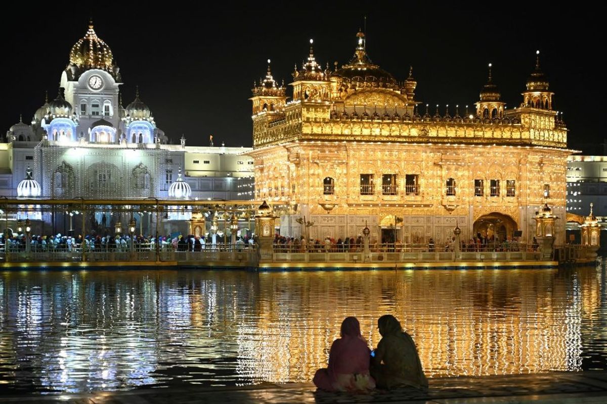 The Golden Temple in Amritsar, Punjab