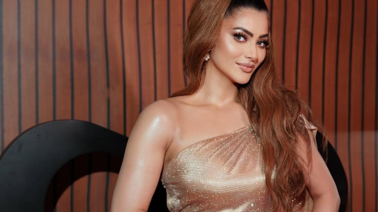 Urvashi Rautela dazzles in crystal-encrusted gown and $50 million handbag at exclusive Bond 007 gala