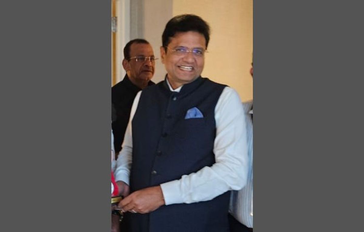 The IT minister of the Indian state of Telangana, Sridhar Babu Duddilla, in the US.