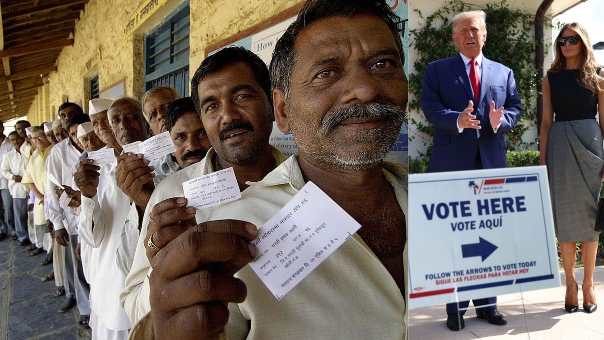 A stronger vote for America? Trump points to India’s election system for inspiration