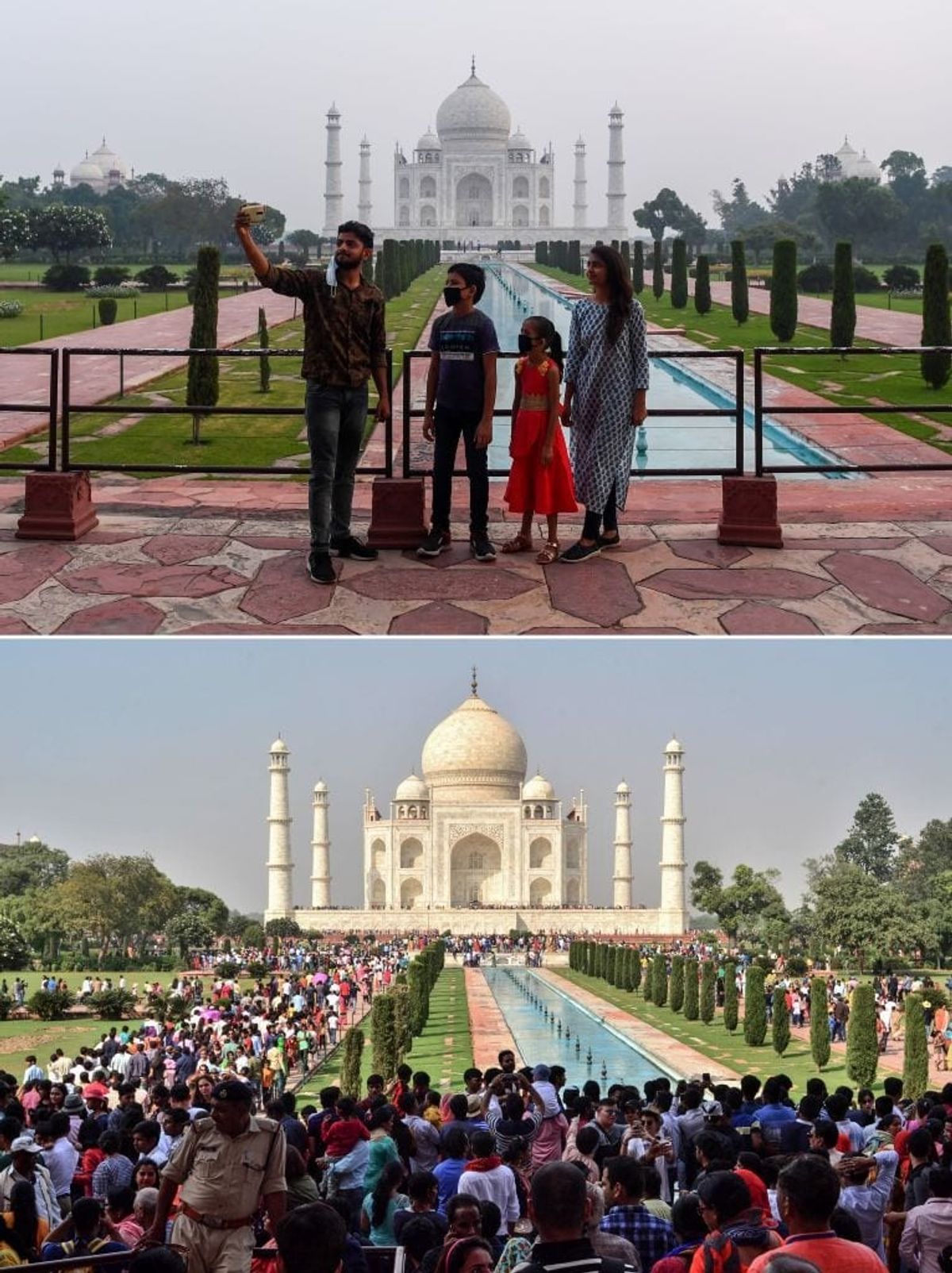 Taj Mahal reopens as 'lockdown fatigue' rises along with soaring Covid-19 cases