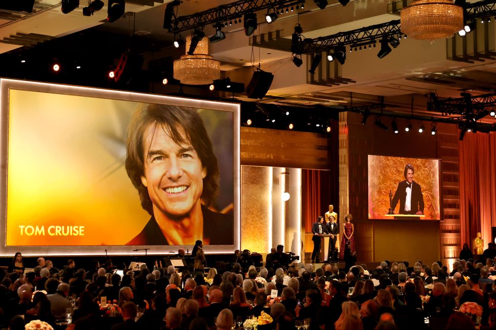 Tom Cruise Earns Honorary Oscar; Cinema is Lifelong Calling