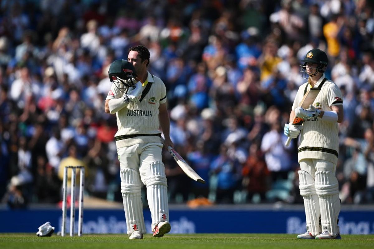 Travis Head slams hundred against India in the final of World Test Championship 2023