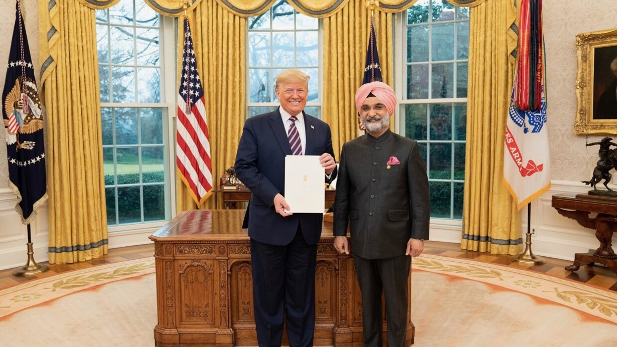 Trump congratulates Taranjit Singh Sandhu on appointment as Delhi Lieutenant Governor