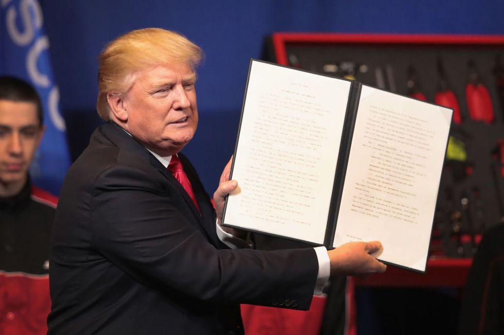 Trump signs Executive Order