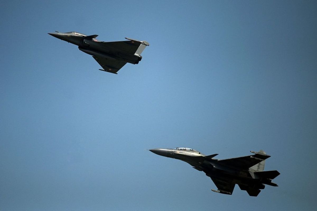 Two Indian Air Force fighter jets