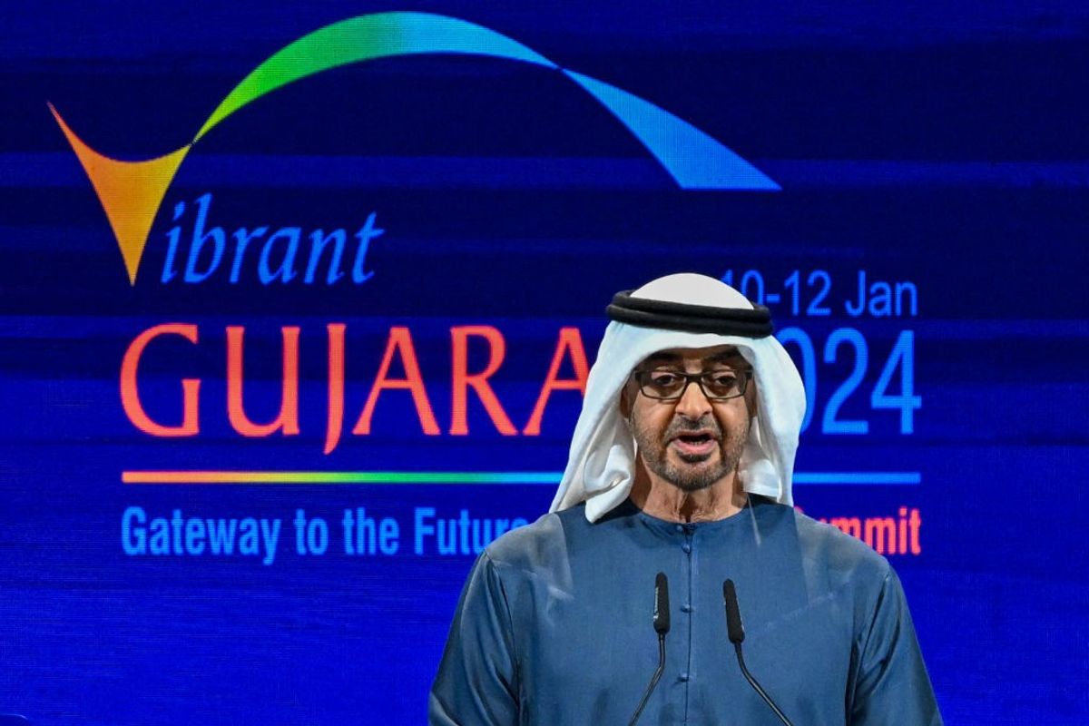UAE president Sheikh Mohamed bin Zayed Al Nahyan
