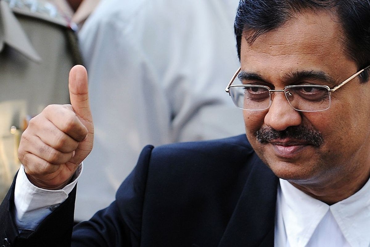 Ujjwal Nikam, a prosecutor of the 2008 Mumbai terror attacks in India.