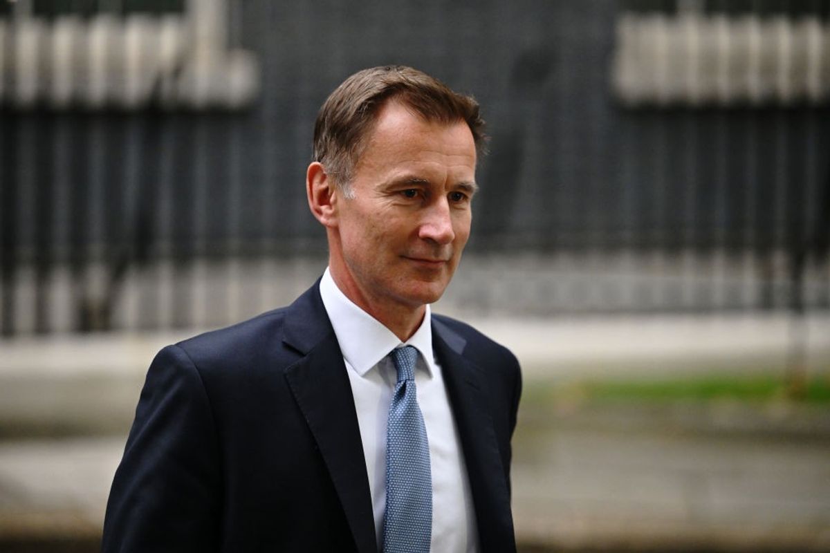 UK chancellor Jeremy Hun