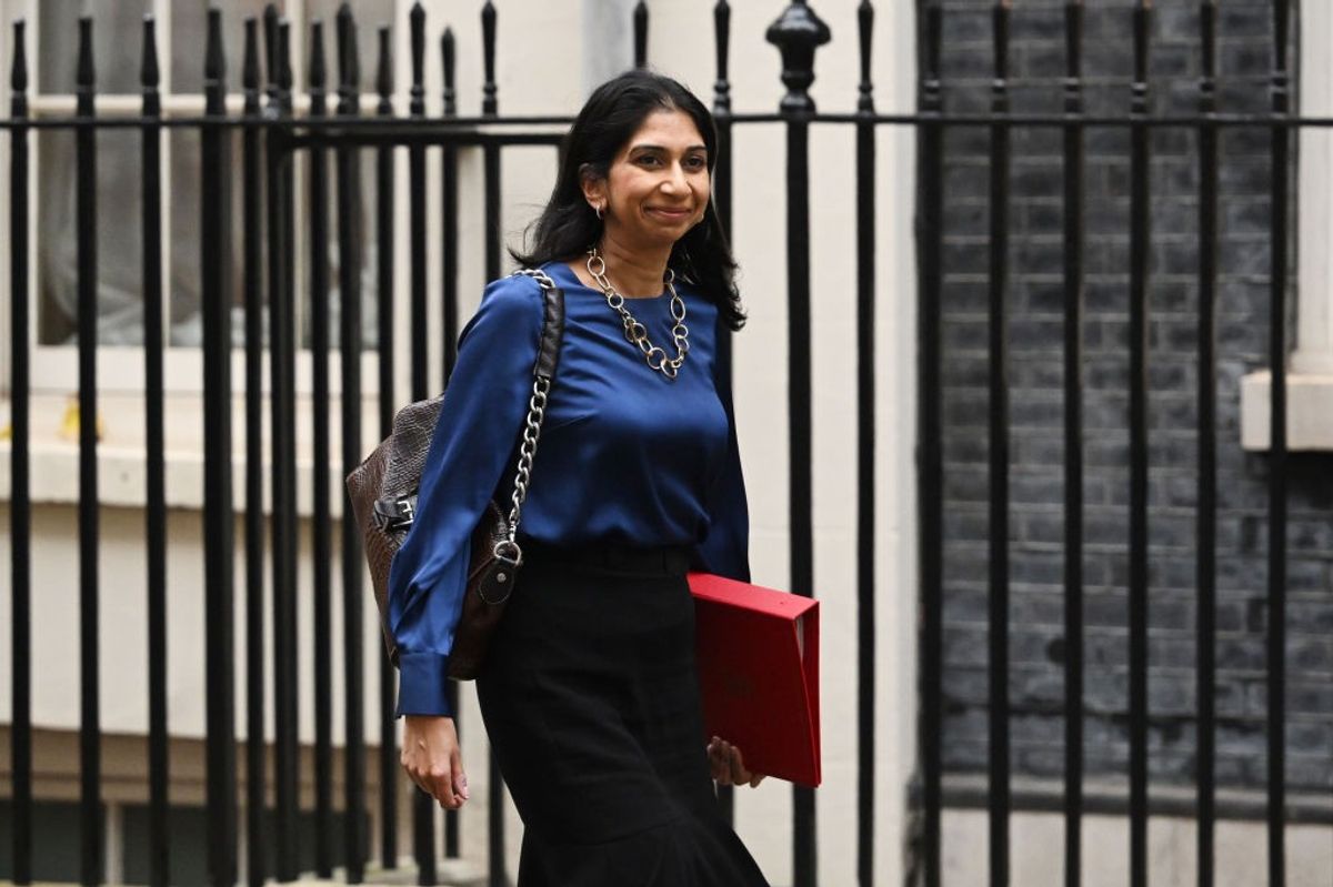 UK home secretary Suella Braverman