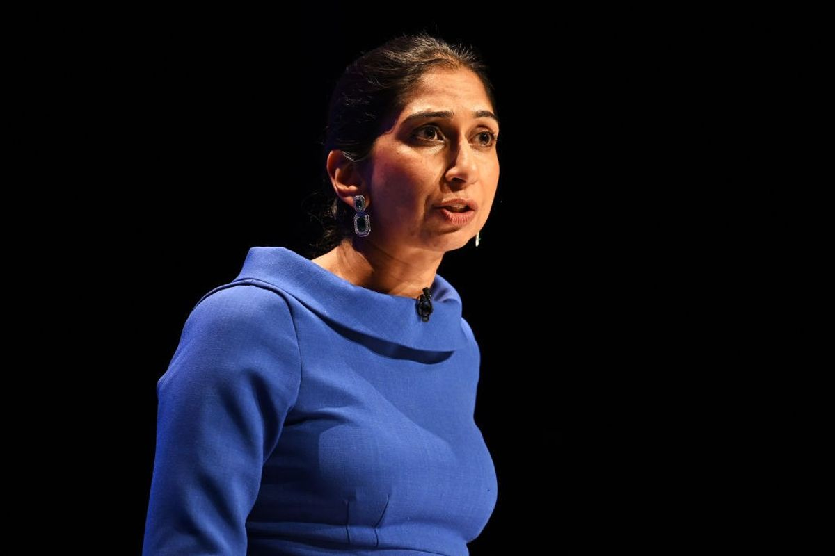 UK home secretary Suella Braverman