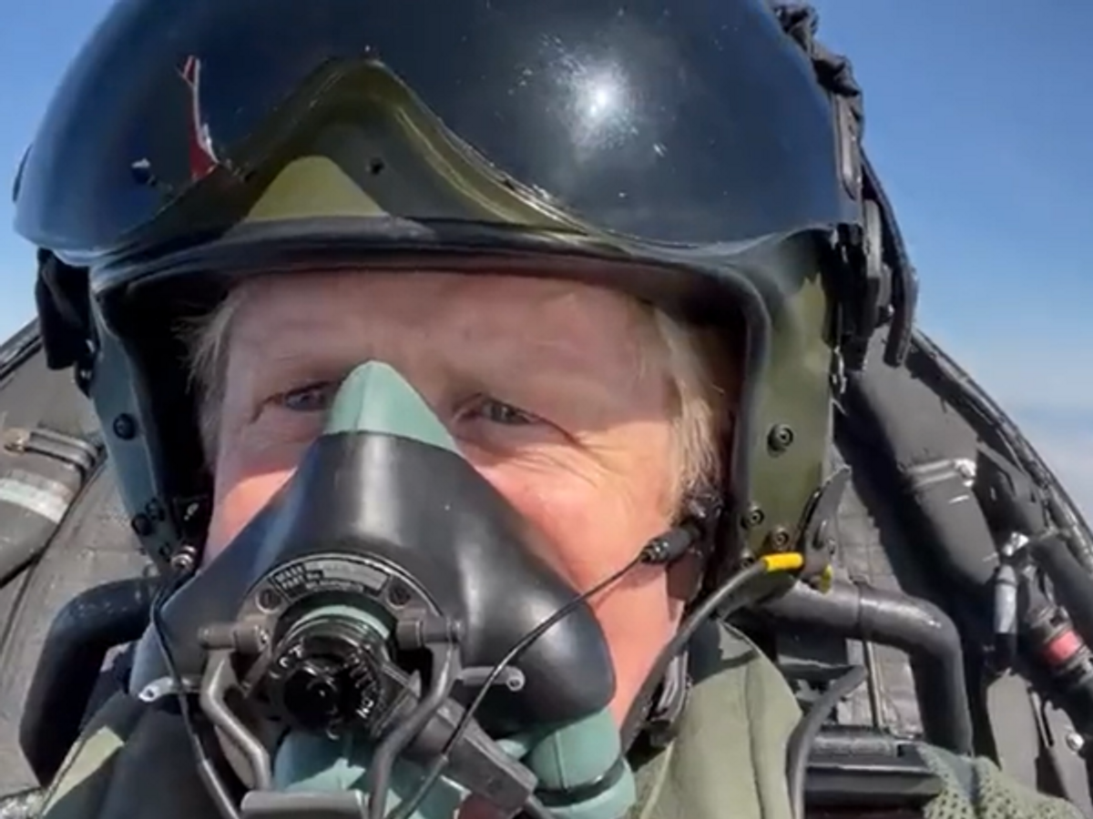 UK prime minister Boris Johnson