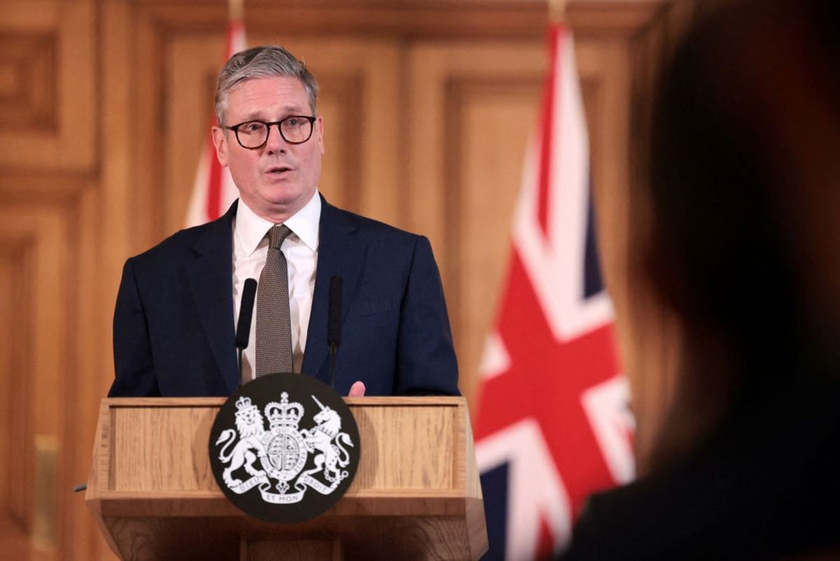UK prime minister Keir Starmer