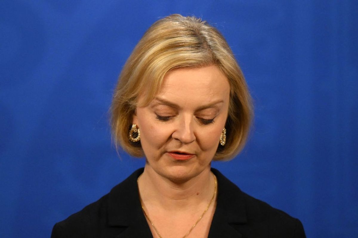 UK prime minister Liz Truss