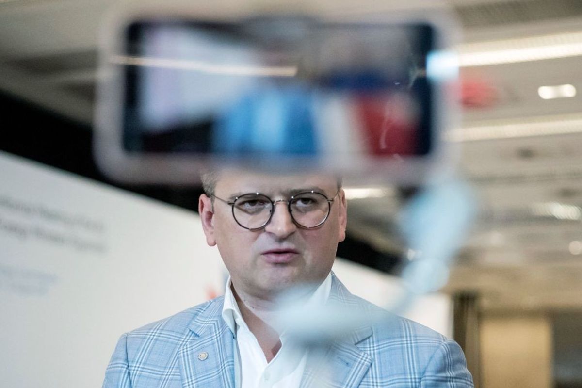 Ukraine foreign minister Dymitro Kuleba