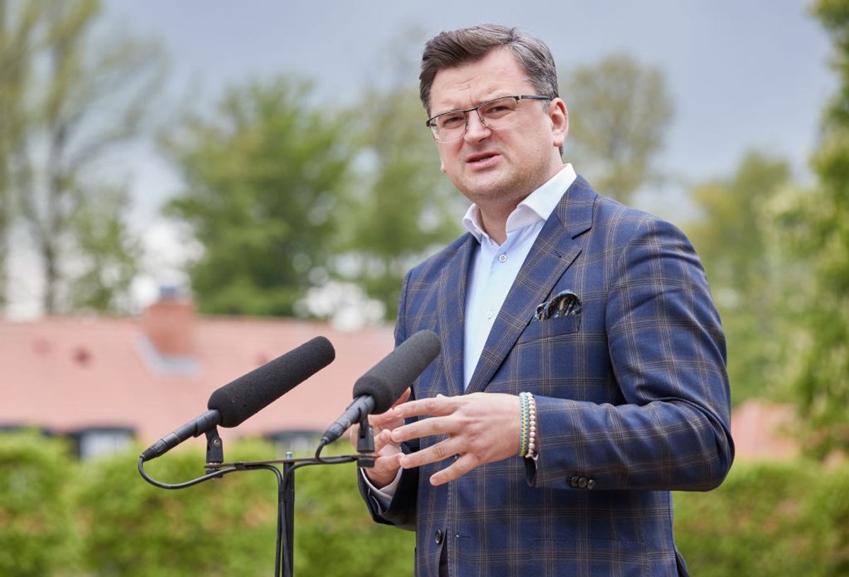 Ukraine's foreign minister Dymitro Kuleba