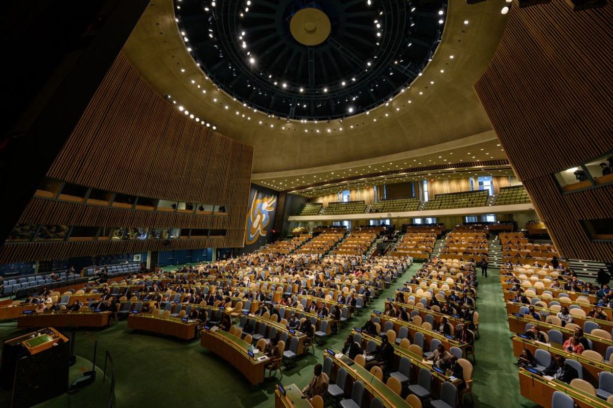 UN General Assembly voting on Russian annexation of Ukraine regions