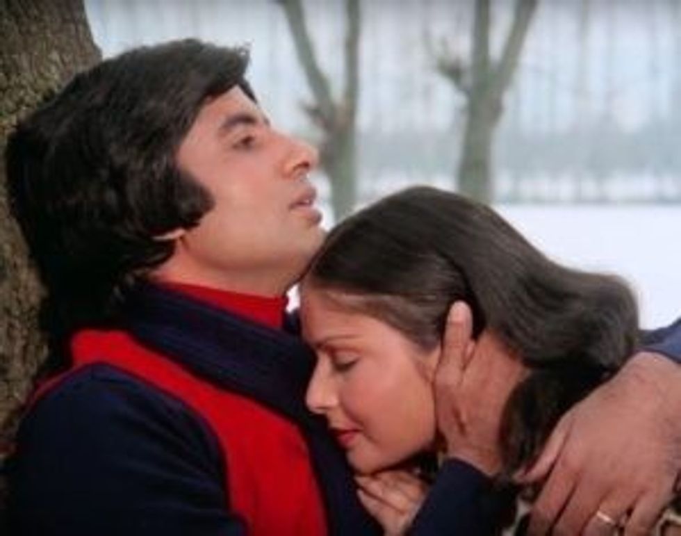Unrequited love Kabhi Kabhie amitabh bachchan rakhee