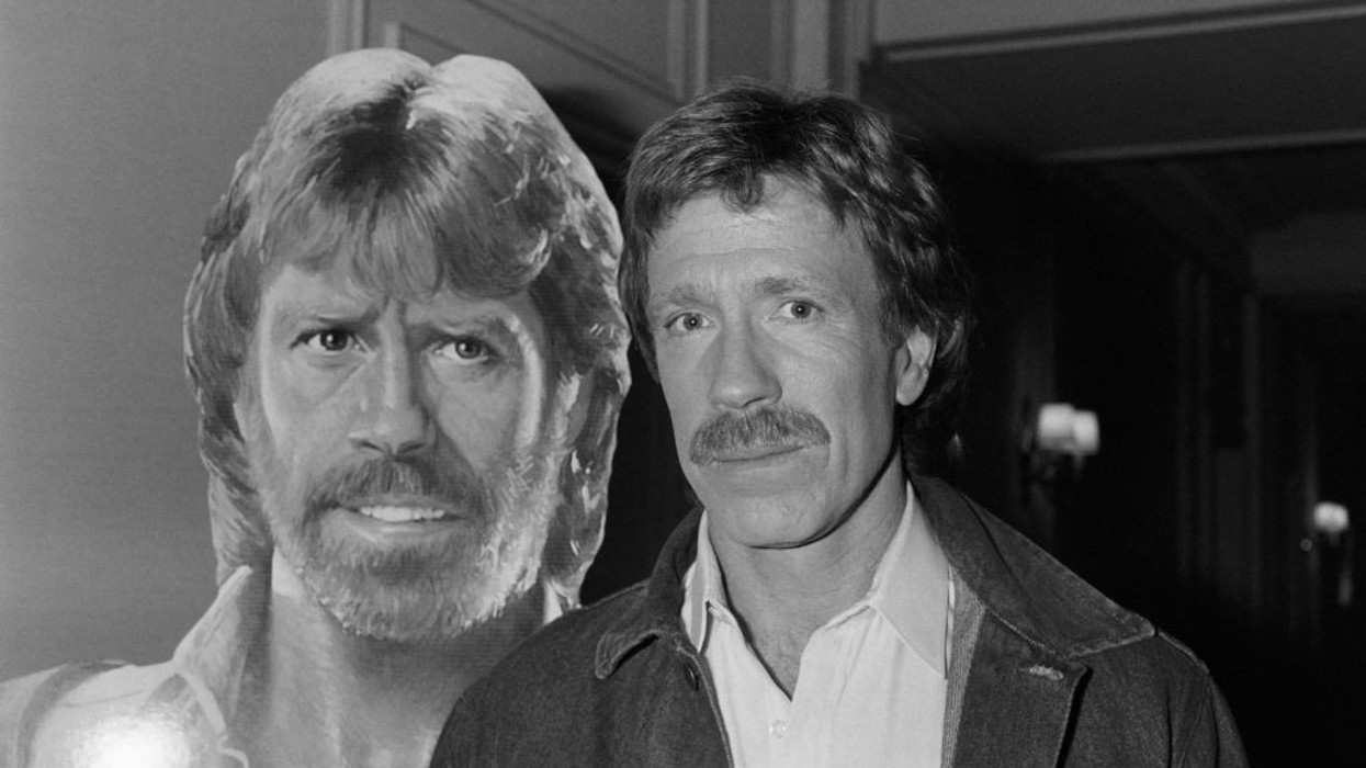 US actor Chuck Norris
