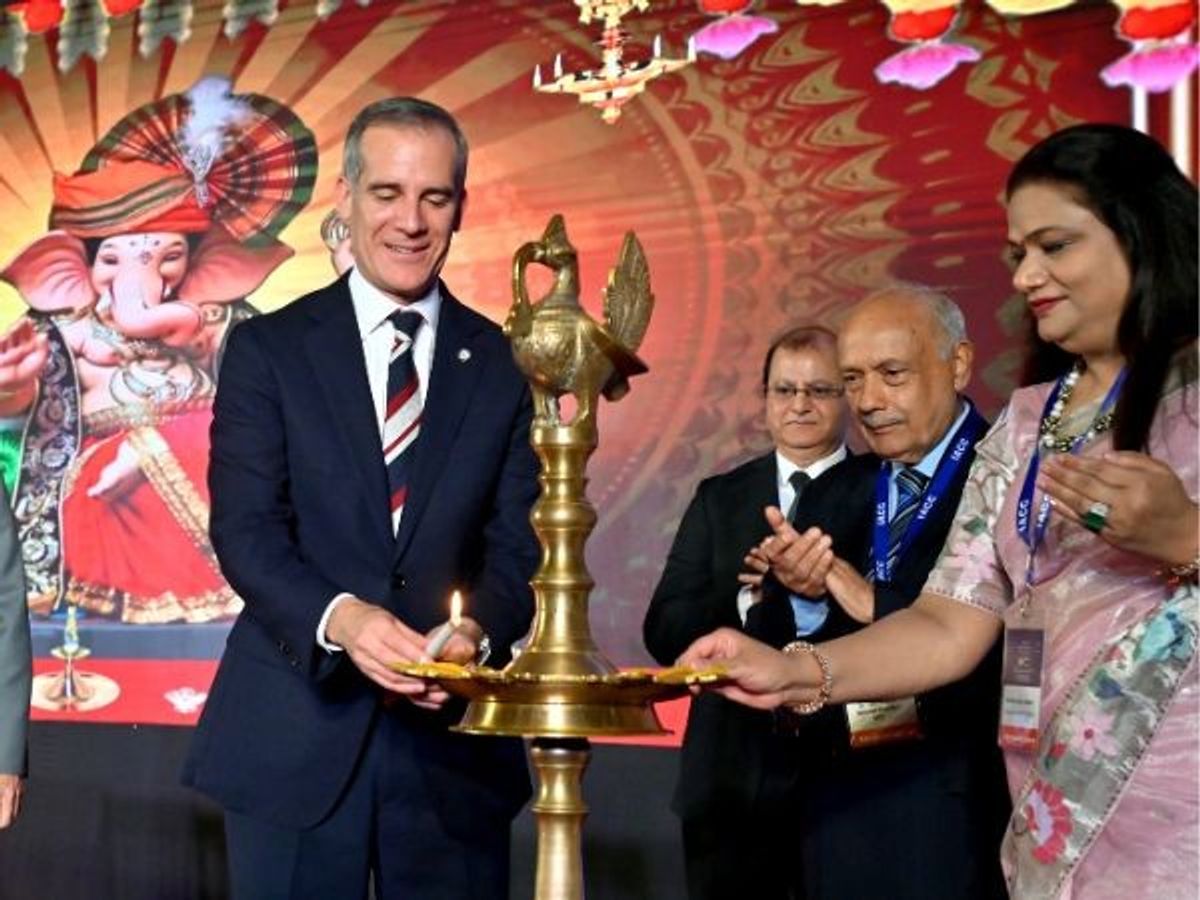 US ambassador to India Eric Garcetti at 20th Indo-US Economic Summit