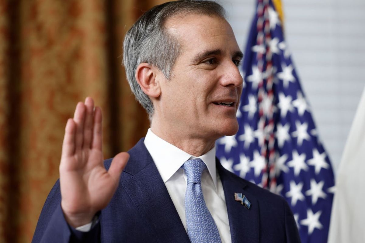 US ambassador to India Eric Garcetti