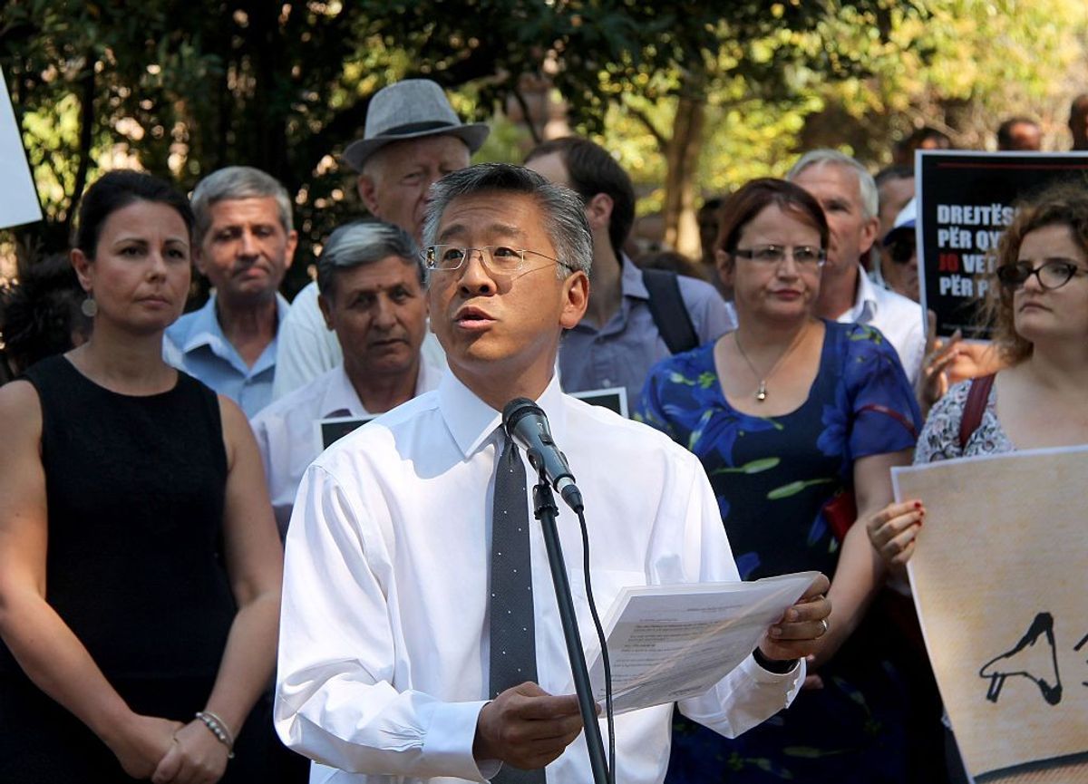US diplomat Donald Lu