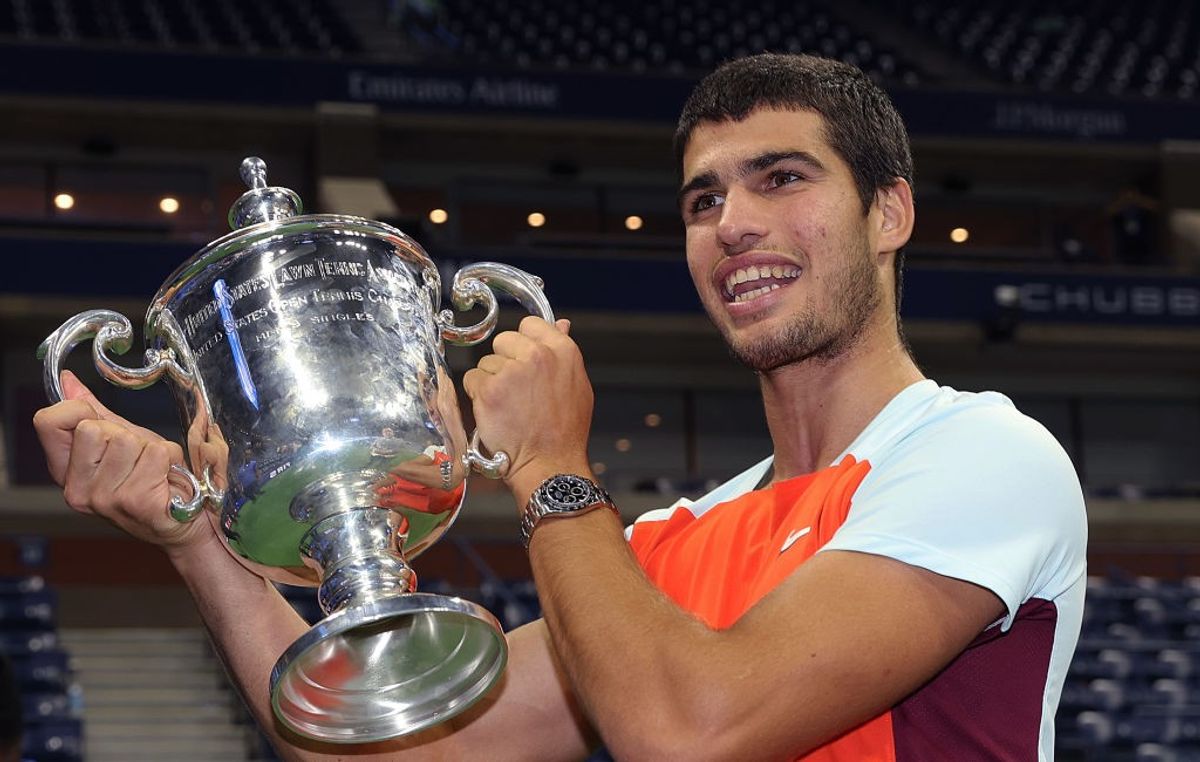 US Open 2022 champion Carlos Alcaraz
