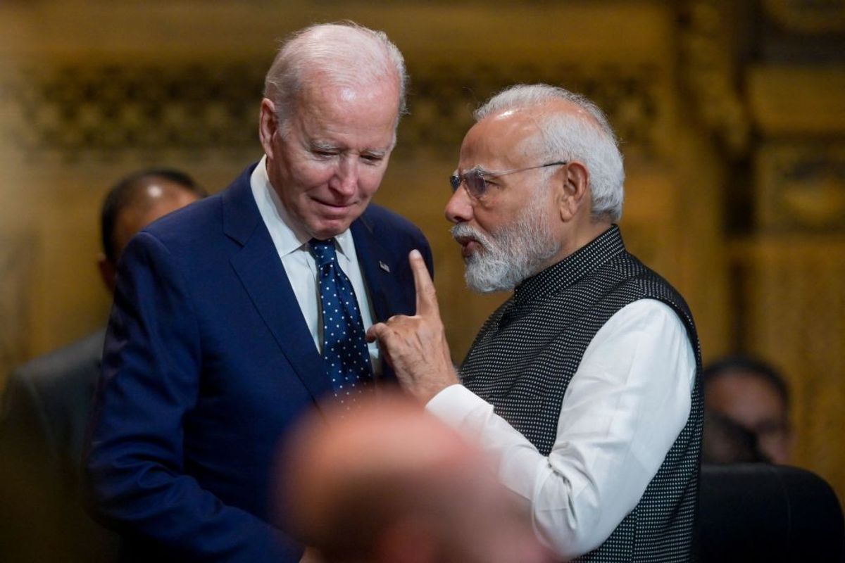 US president and Indian prime minister Narendra Modi