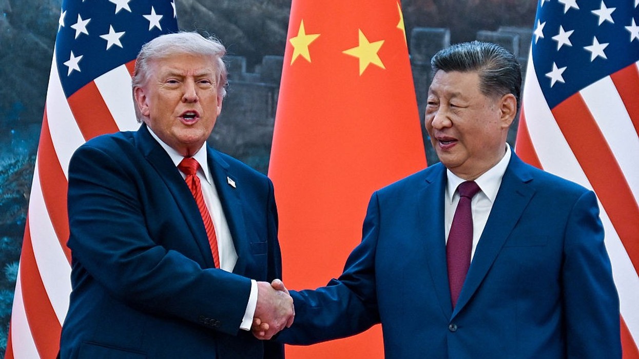 US President Donald Trump & China President Xi Jinping