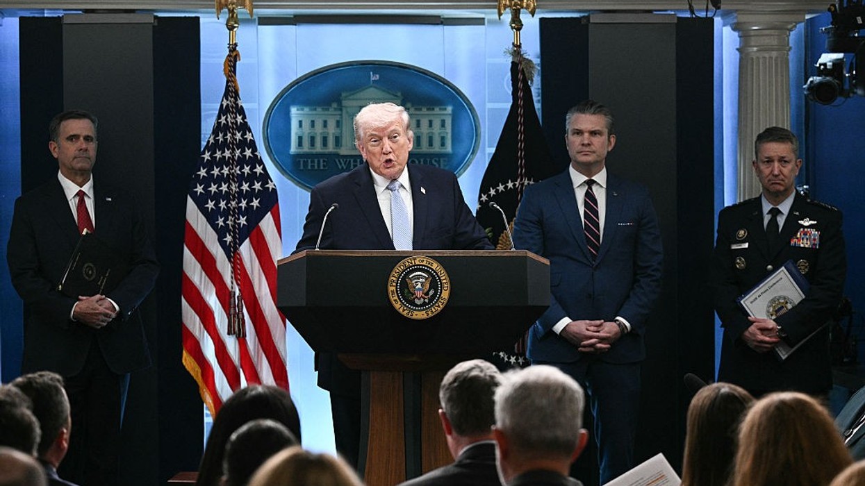 US President Donald Trump in White House on April 6, 2026