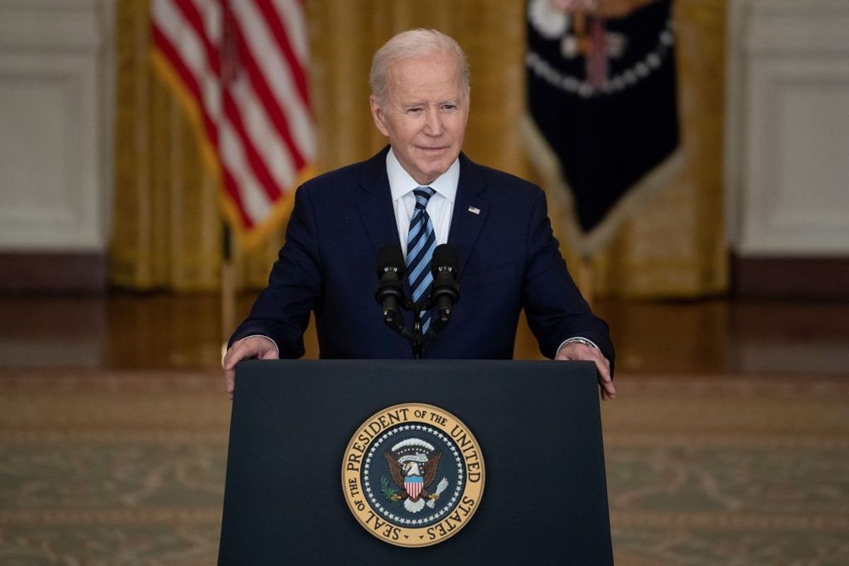 US president Joe Biden