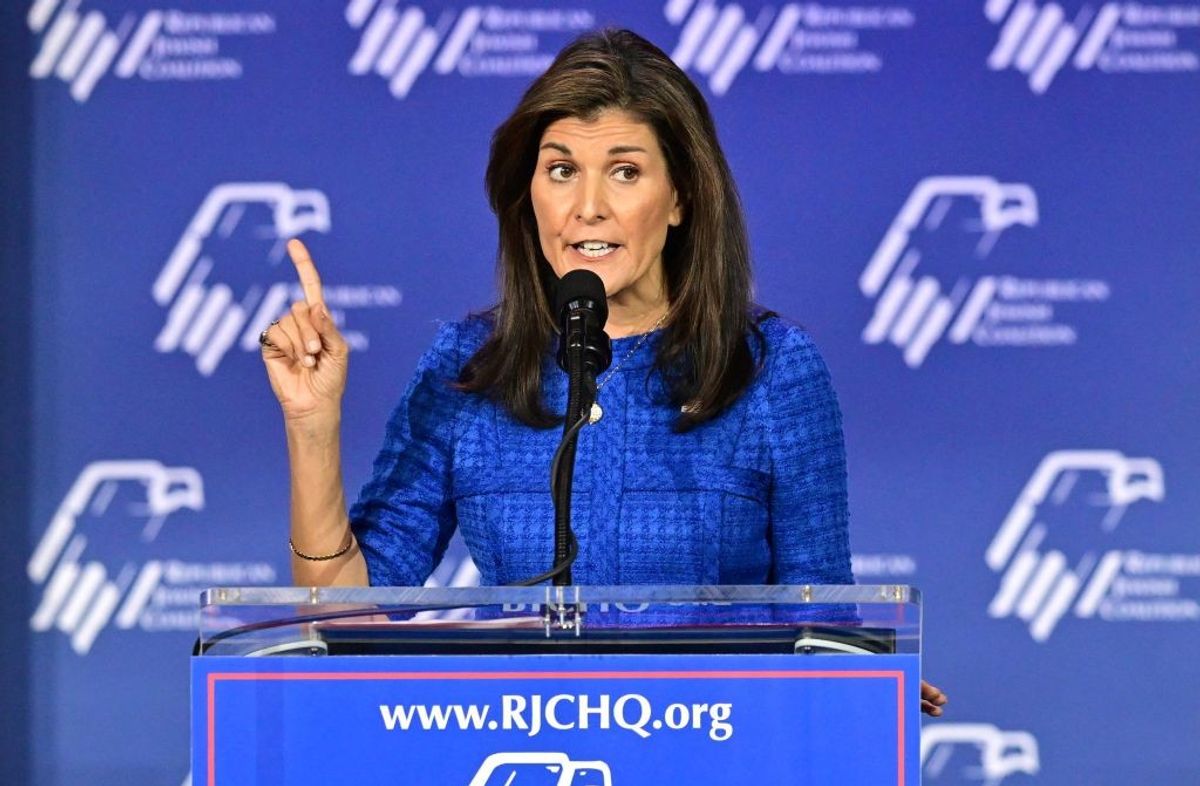 Nikki Haley warns of chaos under potential Trump victory