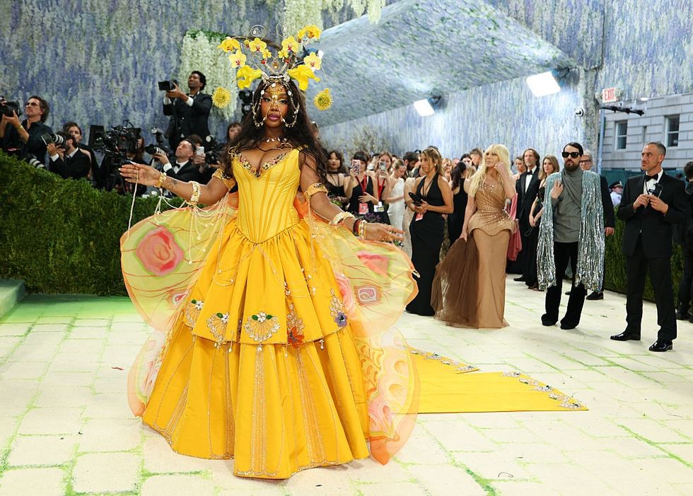 US singer Sza at the 2026 Met Gala