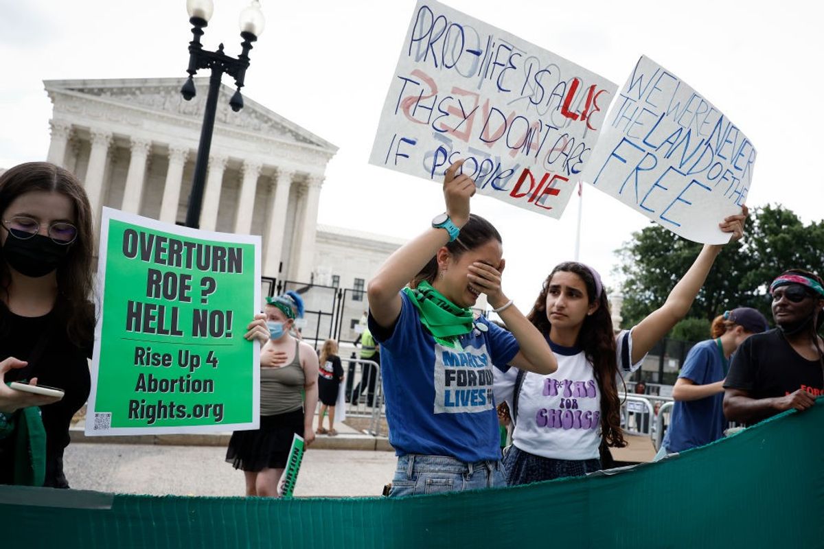 US Supreme Court abortion activists
