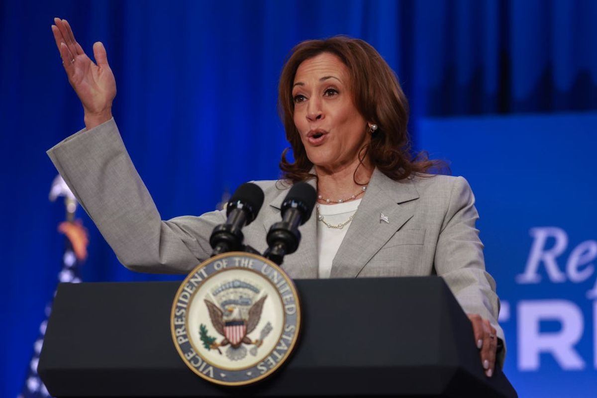 US vice president Kamala Harris