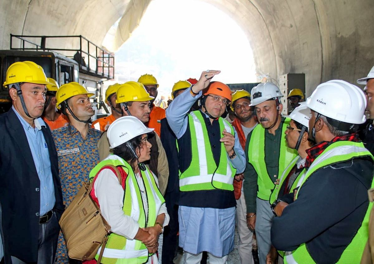 All 40 workers in India tunnel collapse safe, food and water sent