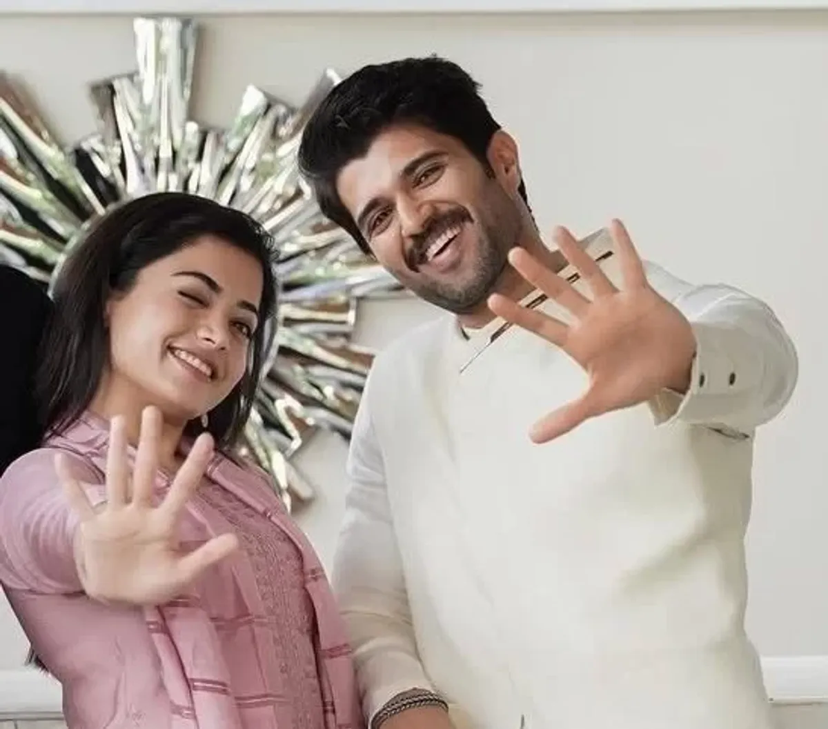 Vijay Deverakonda and Rashmika Mandanna