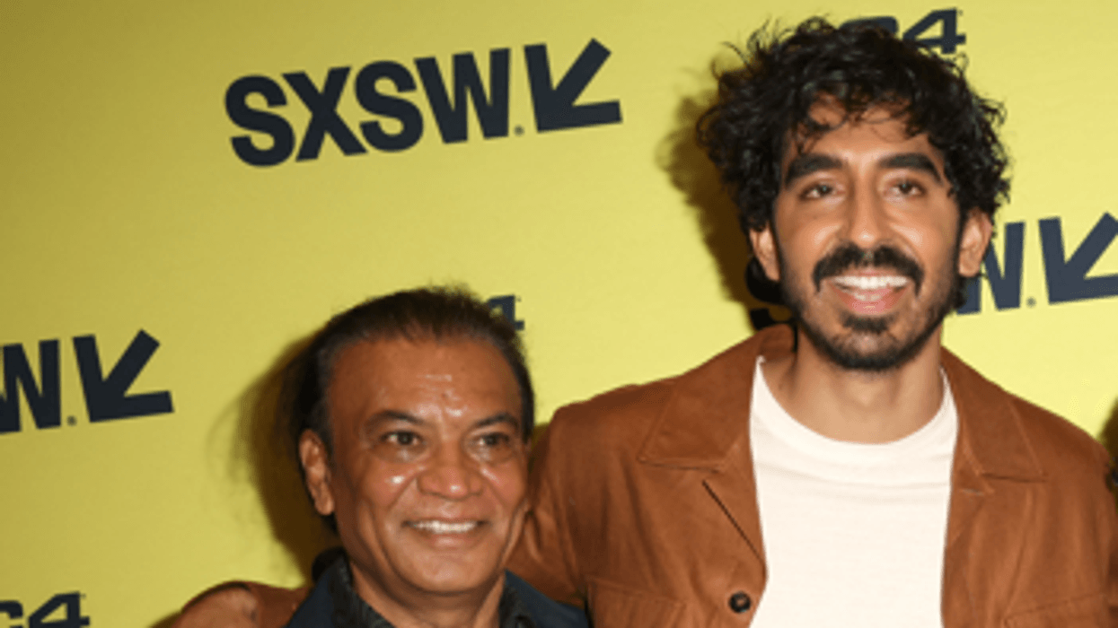 Vipin Sharma and Dev Patel