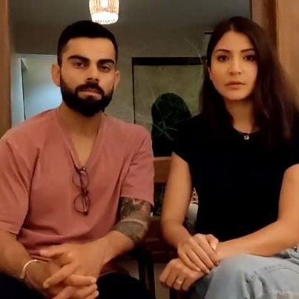 Virat Kohli and Anushka Sharma