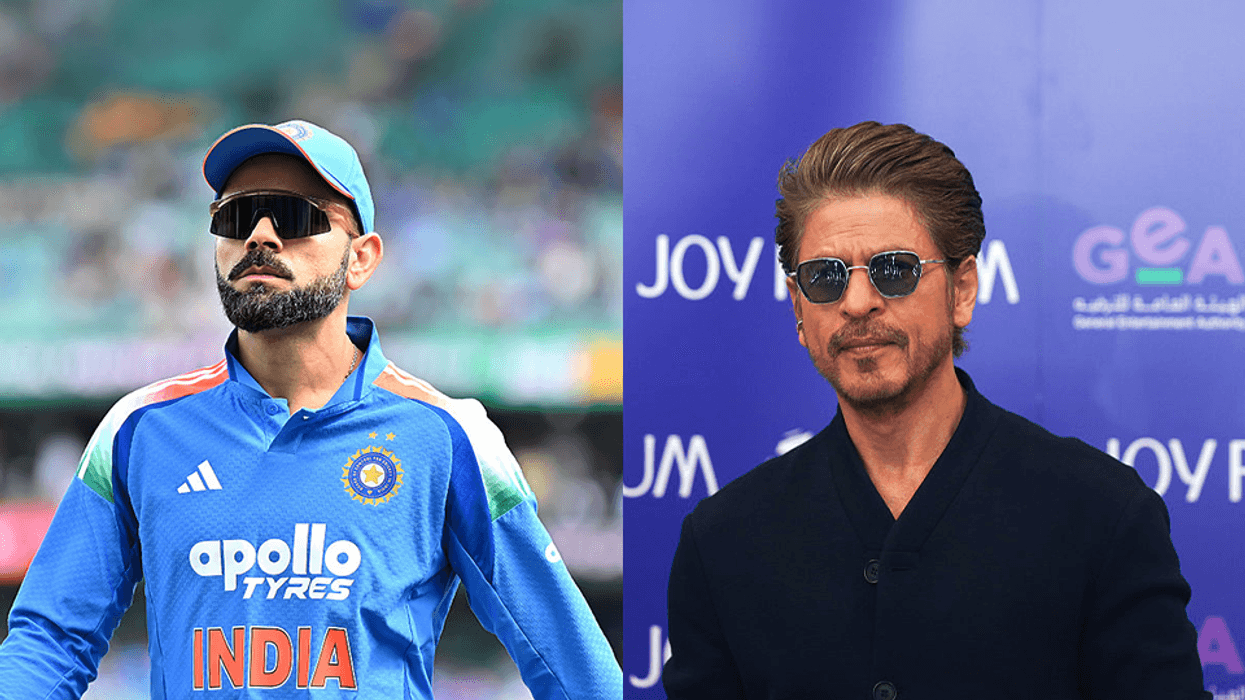 Virat Kohli and Shah Rukh Khan