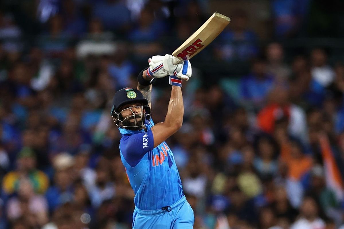 Virat Kohli bats against Netherlands in T20 World Cup 2022